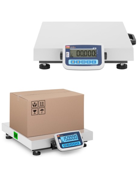 Pakuotės sandėlio svarstyklės 150 kg / 50 g LCD M LEGALIZAVIMAS Pakuotės sandėlio svarstyklės 150 kg / 50 g LCD M LEGALIZAVIMAS
