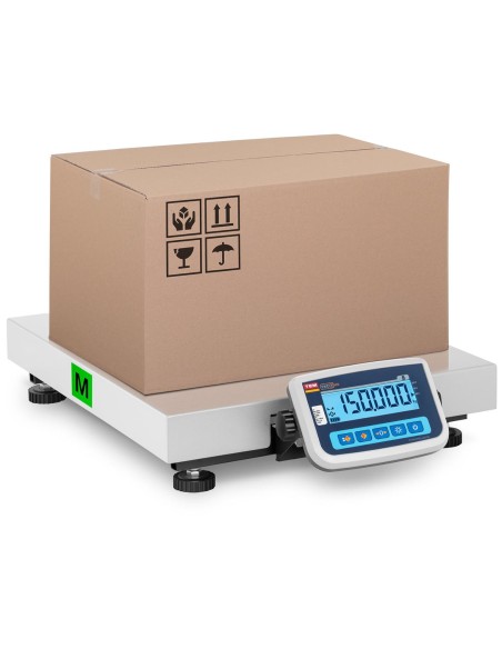Pakuotės sandėlio svarstyklės 150 kg / 50 g LCD M LEGALIZAVIMAS Pakuotės sandėlio svarstyklės 150 kg / 50 g LCD M LEGALIZAVIMAS