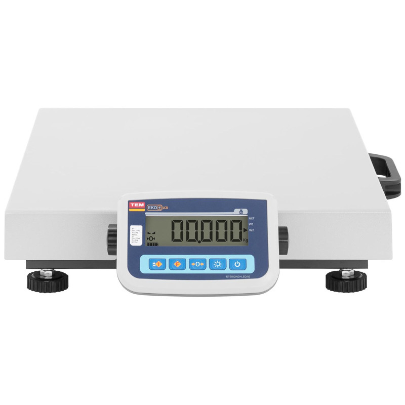 Pakuotės sandėlio svarstyklės 300 kg / 100 g LCD M LEGALIZAVIMAS