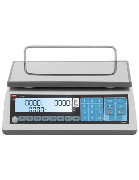 Komercinės svarstyklės 15 kg / 5 g LCD M LEGALIZAVIMAS Komercinės svarstyklės 15 kg / 5 g LCD M LEGALIZAVIMAS