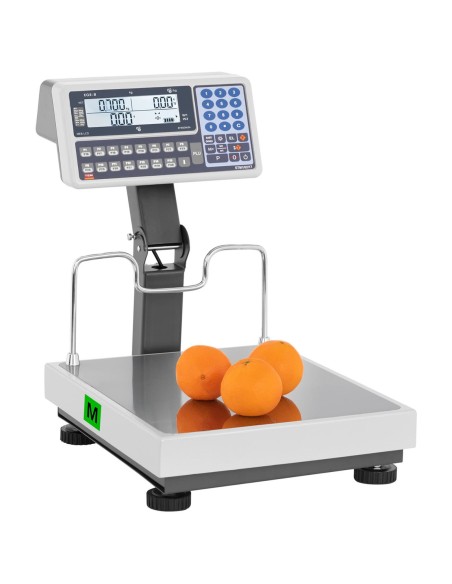 Komercinės svarstyklės 60 kg / 0,02 kg LCD M LEGALIZACIJA Komercinės svarstyklės 60 kg / 0,02 kg LCD M LEGALIZACIJA