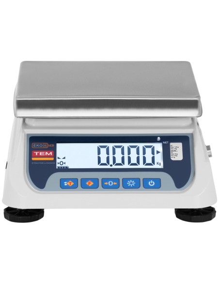 Suolinės svarstyklės 2 platformos RS232 sąsaja 3 kg / 1 g LCD M LEGALIZAVIMAS Suolinės svarstyklės 2 platformos RS232 sąsaja 3 kg / 1 g LCD M LEGALIZAVIMAS
