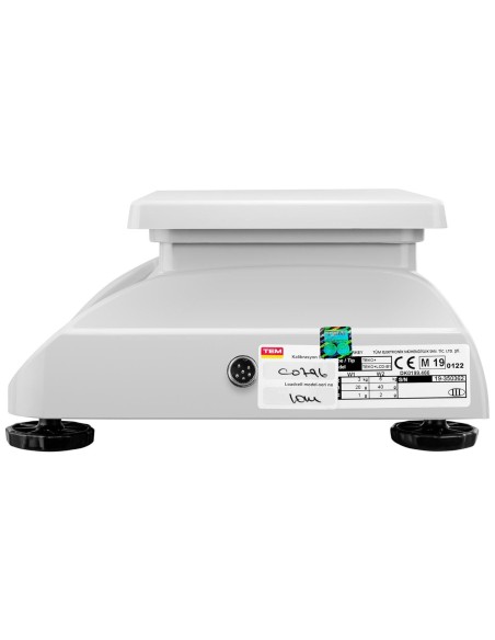 Stalinės svarstyklės 2 platformos RS232 sąsaja 6 kg / 2g LCD M LEGALIZACIJA Stalinės svarstyklės 2 platformos RS232 sąsaja 6 kg / 2g LCD M LEGALIZACIJA