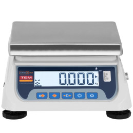 Suolinės svarstyklės 2 platformos RS232 sąsaja 15 kg / 5 g LCD M LEGALIZAVIMAS