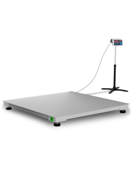 Pramoninės platforminės svarstyklės RS232 sąsaja 1500 kg / 500 g LED M LEGALIZACIJA Pramoninės platforminės svarstyklės RS232 sąsaja 1500 kg / 500 g LED M LEGALIZACIJA
