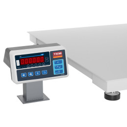 Pramoninės platforminės svarstyklės RS232 sąsaja 1500 kg / 500 g LED M LEGALIZACIJA
