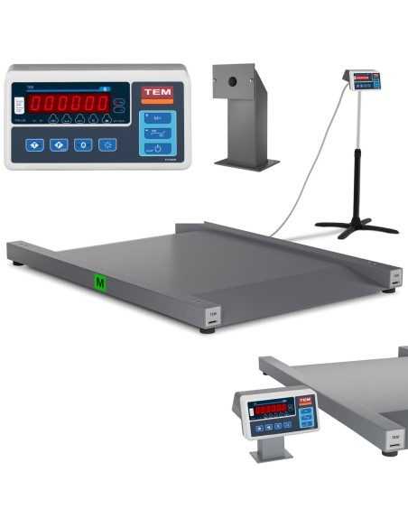 Rampos svarstyklės RS232 sąsaja 600 kg / 100g LED M LEGALIZAVIMAS Rampos svarstyklės RS232 sąsaja 600 kg / 100g LED M LEGALIZAVIMAS