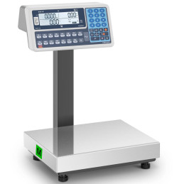 Komercinės svarstyklės su RS232 sąsaja 30 kg / 0,01 kg LCD M LEGALIZACIJA