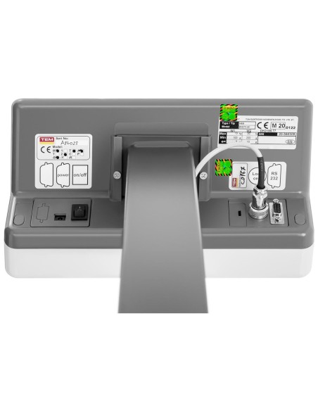 Komercinės svarstyklės su RS232 sąsaja 30 kg / 0,01 kg LCD M LEGALIZACIJA Komercinės svarstyklės su RS232 sąsaja 30 kg / 0,01 kg LCD M LEGALIZACIJA