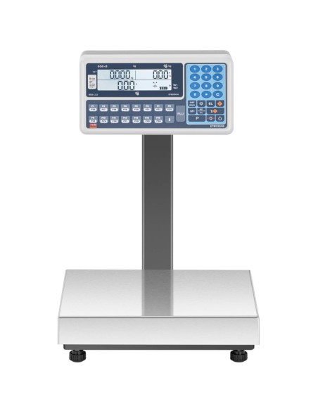 Komercinės svarstyklės su RS232 sąsaja 30 kg / 0,01 kg LCD M LEGALIZACIJA Komercinės svarstyklės su RS232 sąsaja 30 kg / 0,01 kg LCD M LEGALIZACIJA