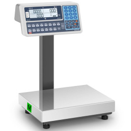 Komercinės svarstyklės su RS232 sąsaja 120 kg / 0,05 kg LCD M LEGALIZAVIMAS