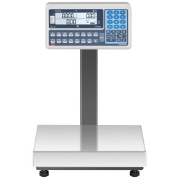 Komercinės svarstyklės su RS232 sąsaja 120 kg / 0,05 kg LCD M LEGALIZAVIMAS