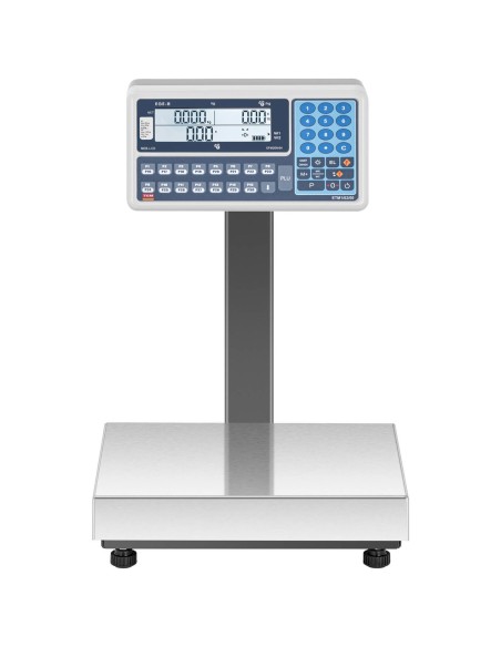 Komercinės svarstyklės su RS232 sąsaja 120 kg / 0,05 kg LCD M LEGALIZAVIMAS Komercinės svarstyklės su RS232 sąsaja 120 kg / 0,05 kg LCD M LEGALIZAVIMAS