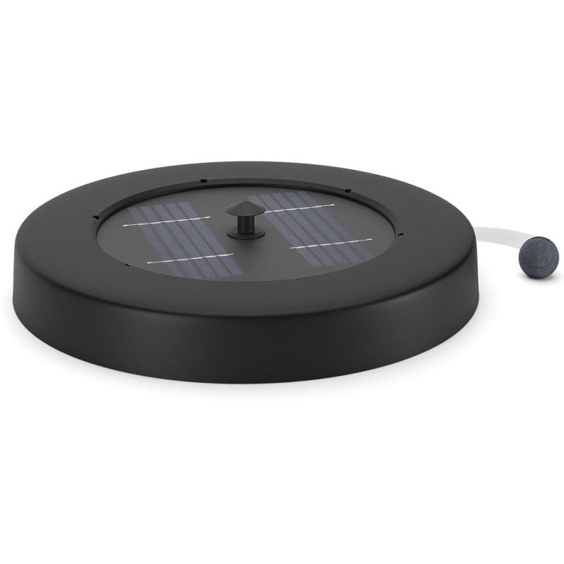 Aeracinis siurblys tvenkinio vandeniui plūduriuojantis saulės 120 l/h 1,2 W