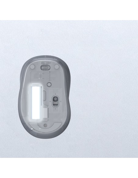 Patogi tyli pelė USB belaidė pelė juoda Patogi tyli pelė USB belaidė pelė juoda