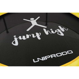 Batutas vaikams su apsauginiu tinkleliu iki 50 kg diametro. 140 cm geltona
