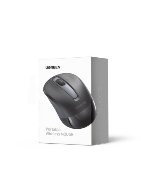 Patogi tyli pelė USB belaidė pelė juoda Patogi tyli pelė USB belaidė pelė juoda