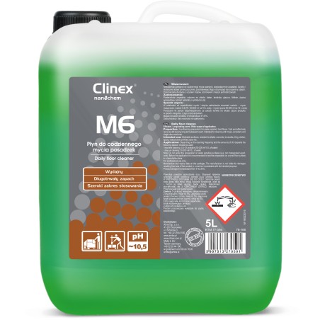 Skystis kasdieniniam CLINEX M6 5L grindų valymui Skystis kasdieniniam CLINEX M6 5L grindų valymui
