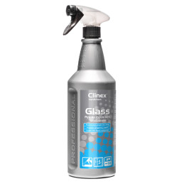 CLINEX Glass 1L profesionalus stiklo valiklis be dryžių ir dryžių