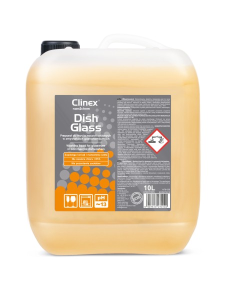CLINEX DishGlass 10L kavos ir arbatos skystis stiklų valymui CLINEX DishGlass 10L kavos ir arbatos skystis stiklų valymui
