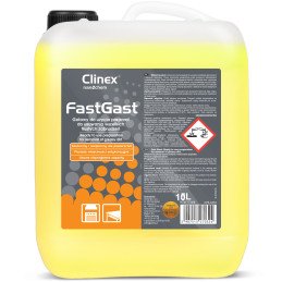 CLINEX FastGast 5L priemonė riebiems nešvarumams virtuvėje valyti nuo karnizo, stalviršių, sienų grindų