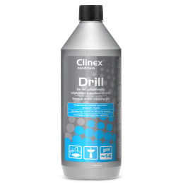CLINEX Drill 1L kanalizacijos valymo gelis