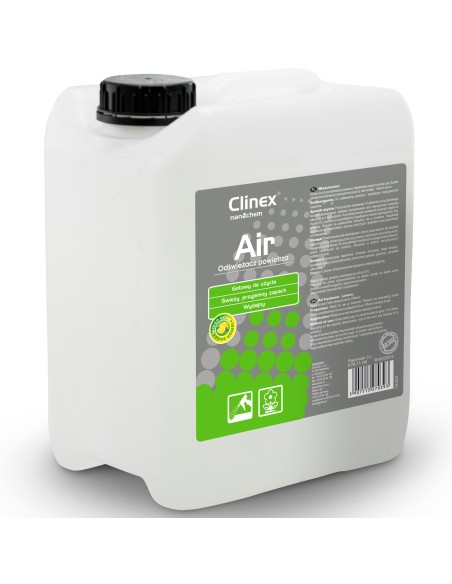 Efektyvus oro gaiviklis purškiamas ant CLINEX Air paviršių - Citrininė soda 5L Efektyvus oro gaiviklis purškiamas ant CLINEX Air paviršių - Citrininė soda 5L