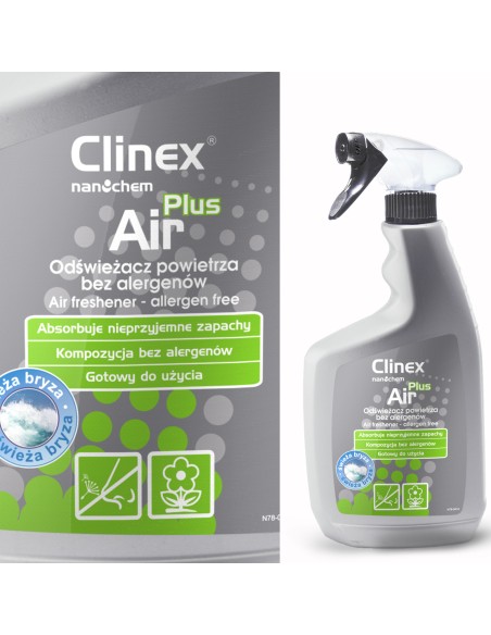 Oro gaiviklis be alergenų CLINEX Air Plus - Fresh Breeze 650ML Oro gaiviklis be alergenų CLINEX Air Plus - Fresh Breeze 650ML