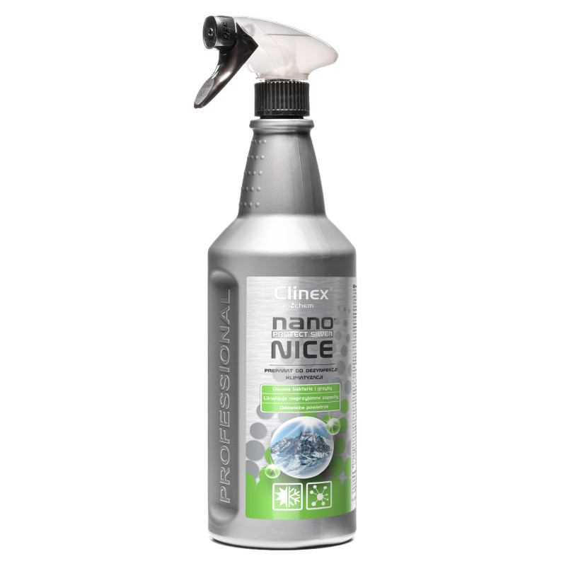 CLINEX Nano Protect Silver Nice 1L skysta dezinfekavimo priemonė oro kondicionavimui ir ventiliacijai