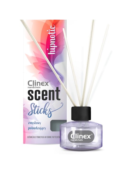 Kvapios smilkalų lazdelės patalpų gaivinimui CLINEX Scent Sticks HYPNOTIC 45ml Kvapios smilkalų lazdelės patalpų gaivinimui CLINEX Scent Sticks HYPNOTIC 45ml