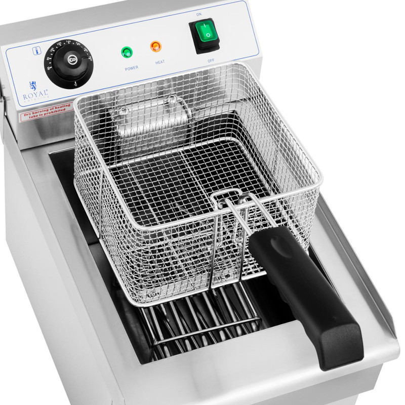 Elektrinė gruzdintuvė su išleidimo čiaupu 230 V 3200 W 13 l