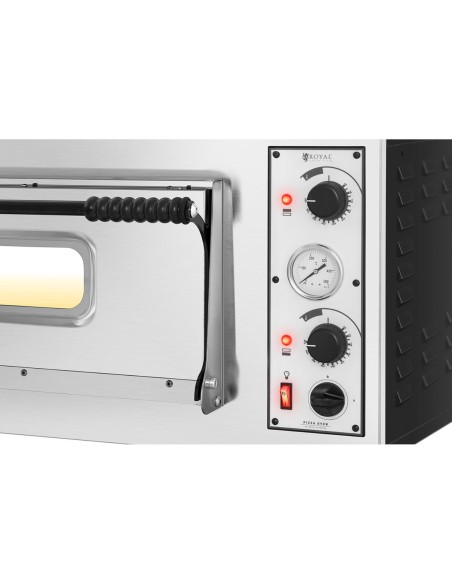 Profesionali vienos kameros elektrinė picų orkaitė 4 picos sk. 32cm 400V 4700W ITALIJA Profesionali vienos kameros elektrinė picų orkaitė 4 picos sk. 32cm 400V 4700W ITALIJA