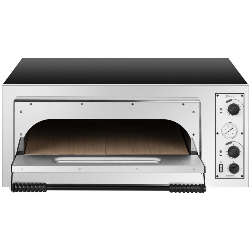 Profesionali vienos kameros elektrinė picų orkaitė 4 picos sk. 32cm 400V 4700W ITALIJA