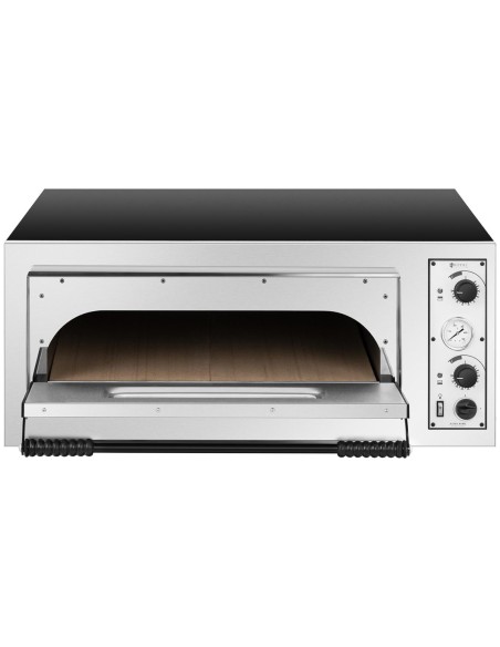 Profesionali vienos kameros elektrinė picų orkaitė 4 picos sk. 32cm 400V 4700W ITALIJA Profesionali vienos kameros elektrinė picų orkaitė 4 picos sk. 32cm 400V 4700W ITALIJA