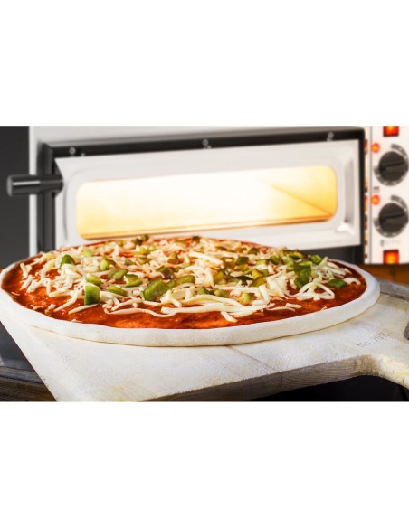 Dviejų kamerų picos orkaitė su stiklu 2 picos sk. 32cm 230V 3200W ITALIJA