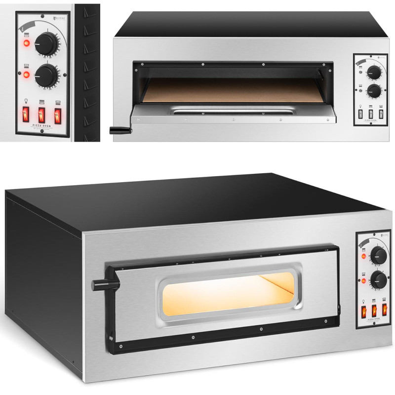 Vienos kameros picos orkaitė 1 picos sk. 45cm 400V 5000W ITALIJA