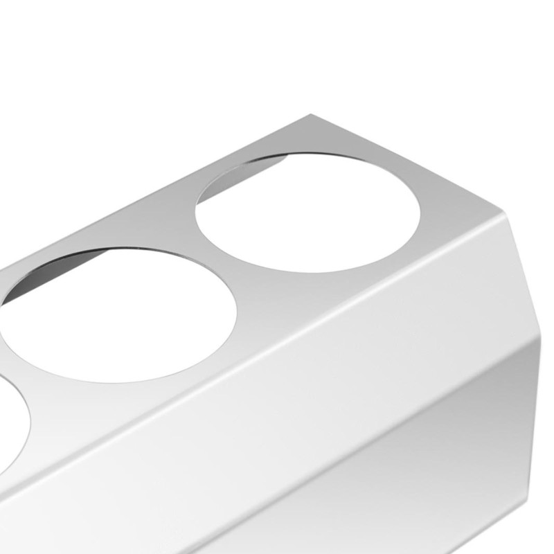 Vitrinos stovas buteliams padažo dozatoriams nerūdijantis plienas 5x sk. 73 mm