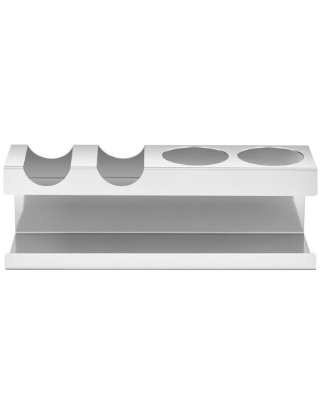 Stovas dešrainiams ir padažų dalytuvams iš nerūdijančio plieno 2x sk. 58 mm Stovas dešrainiams ir padažų dalytuvams iš nerūdijančio plieno 2x sk. 58 mm