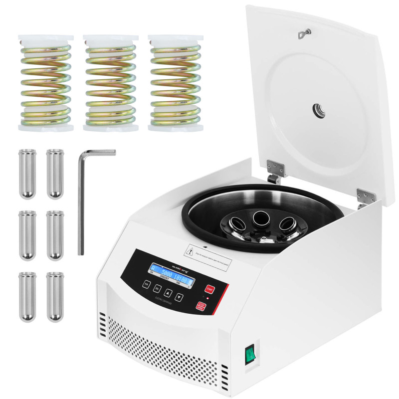 Profesionali laboratorinė plazminė centrifuga 4000 aps./min 6 mėgintuvėliams 50 ml