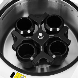 Profesionali laboratorinė plazmos centrifuga 5000 aps./min 4 mėgintuvėliams 250 ml