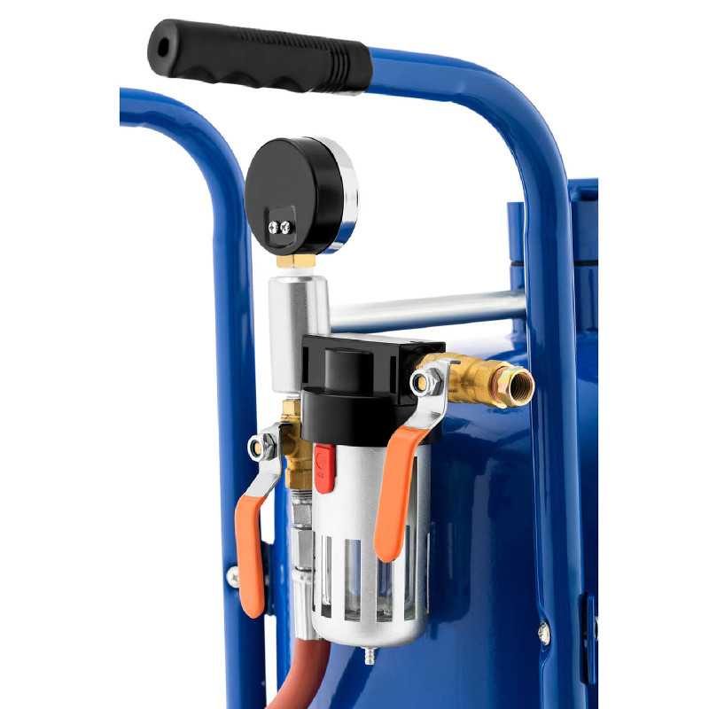 Mobilus sifoninis smėliasvaidis su slėgio reguliavimu 60-125 psi 40 l