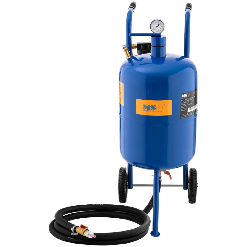 Mobilus sifoninis smėliasvaidis su slėgio reguliavimu 60-125 psi 40 l