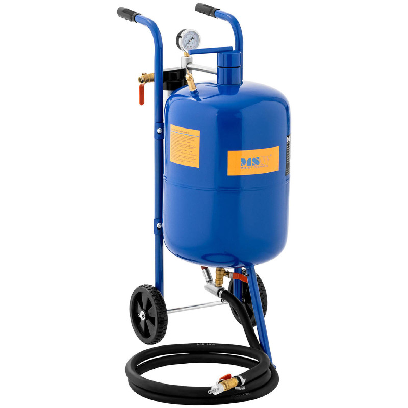 Mobilus sifoninis smėliasvaidis su slėgio reguliavimu 60-125 psi 40 l