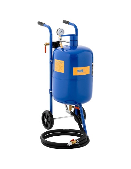 Mobilus sifoninis smėliasvaidis su slėgio reguliavimu 60-125 psi 40 l Mobilus sifoninis smėliasvaidis su slėgio reguliavimu 60-125 psi 40 l