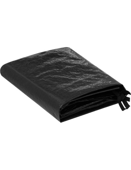 Sodo batutas su tinkleliu ir dangteliu spyruoklėms sk. 244 cm iki 80 kg juodos ir mėlynos spalvos