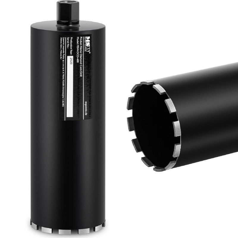 Deimantinis gręžtuvas akmens betonui G1 ilgis 400 mm sk. 152 mm Deimantinis gręžtuvas akmens betonui G1 ilgis 400 mm sk. 152 mm