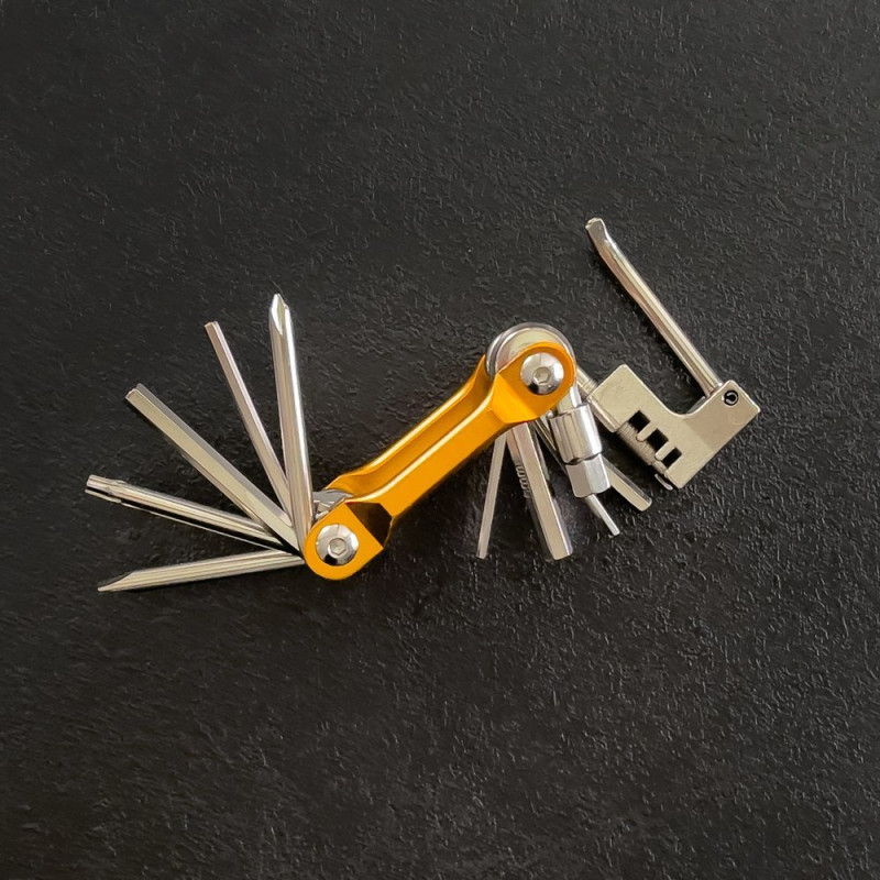 Dviračių remonto įrankių rinkinys 11in1 dviračių daugiafunkcis įrankis