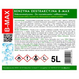 Bekvapis ekstrahuojamas benzinas B-MAX 5L