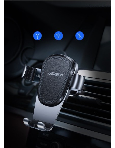 Gravitacinis automobilio orlaidės laikiklis pilkas Gravitacinis automobilio orlaidės laikiklis pilkas