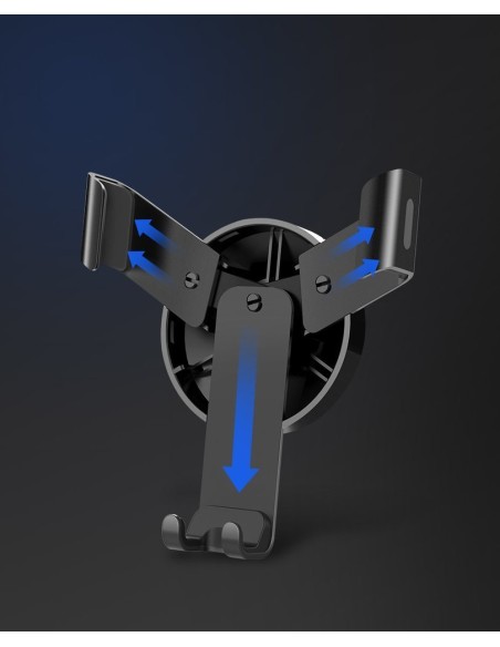 Gravitacinis automobilio orlaidės laikiklis pilkas Gravitacinis automobilio orlaidės laikiklis pilkas